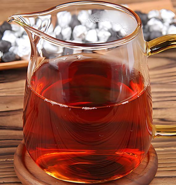Tea paste (resin) Shu Pueru with jasmine 1 pc