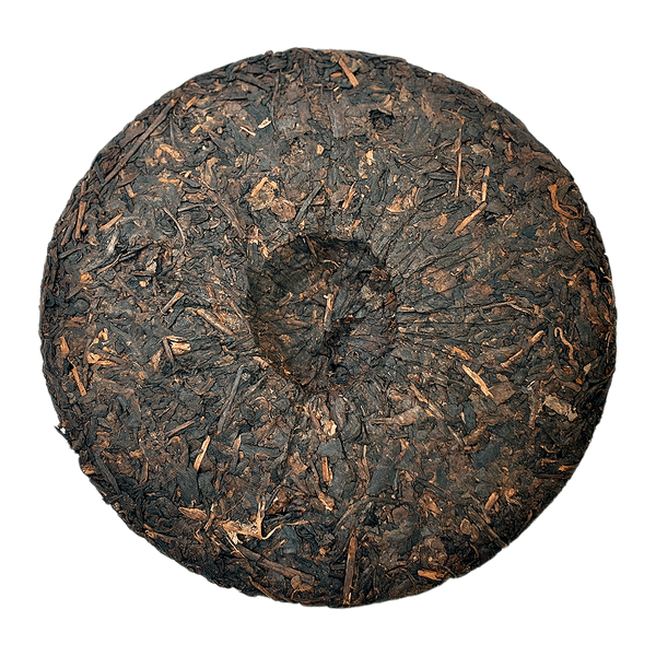 Bing Cha Shu Puerh Qi Zi Bing Cha "Three Comrades" 357 gr
